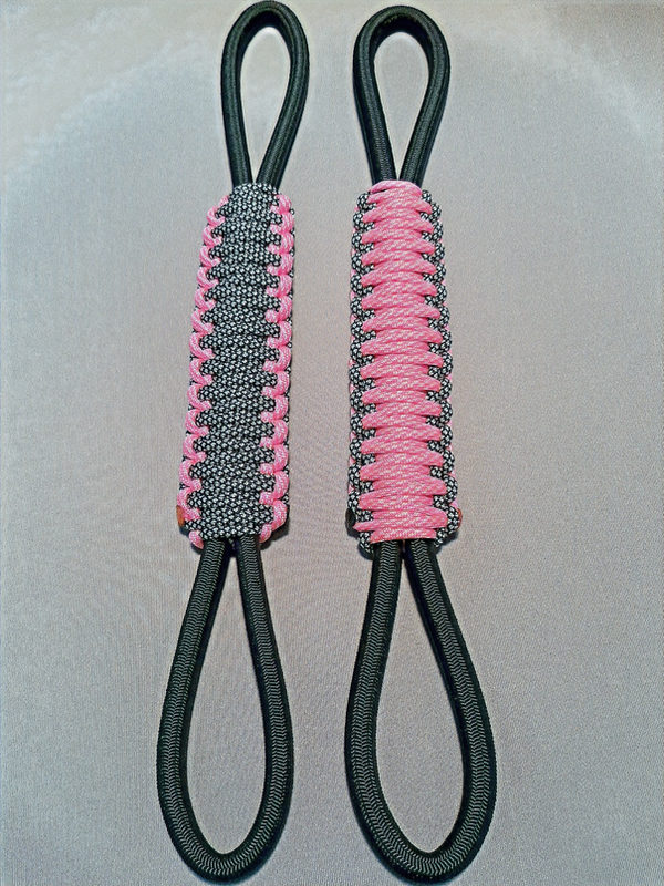 Pink / BlackSilverDiamond MugGripz handle on a mug.